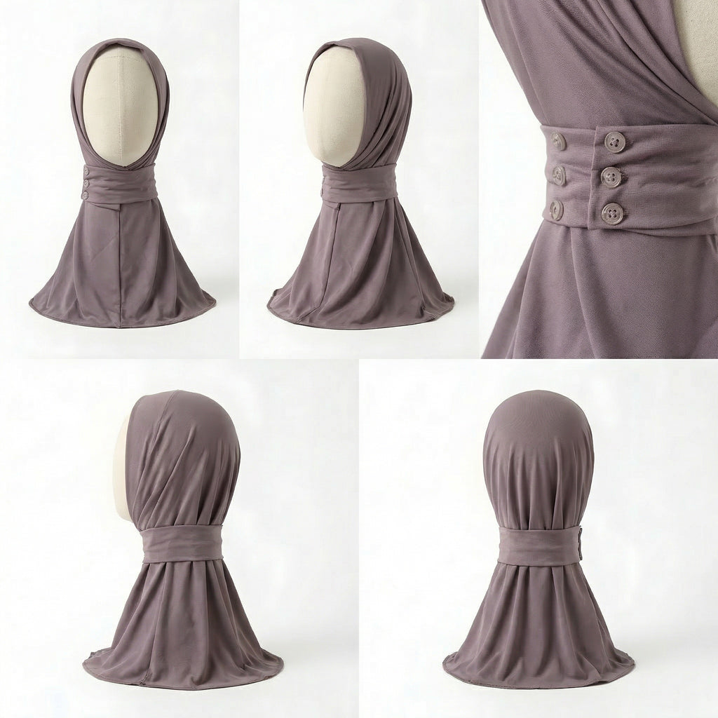 Hijab Cagoule Jersey Premium – Hijab Sport & Hijab Natation Ajustable