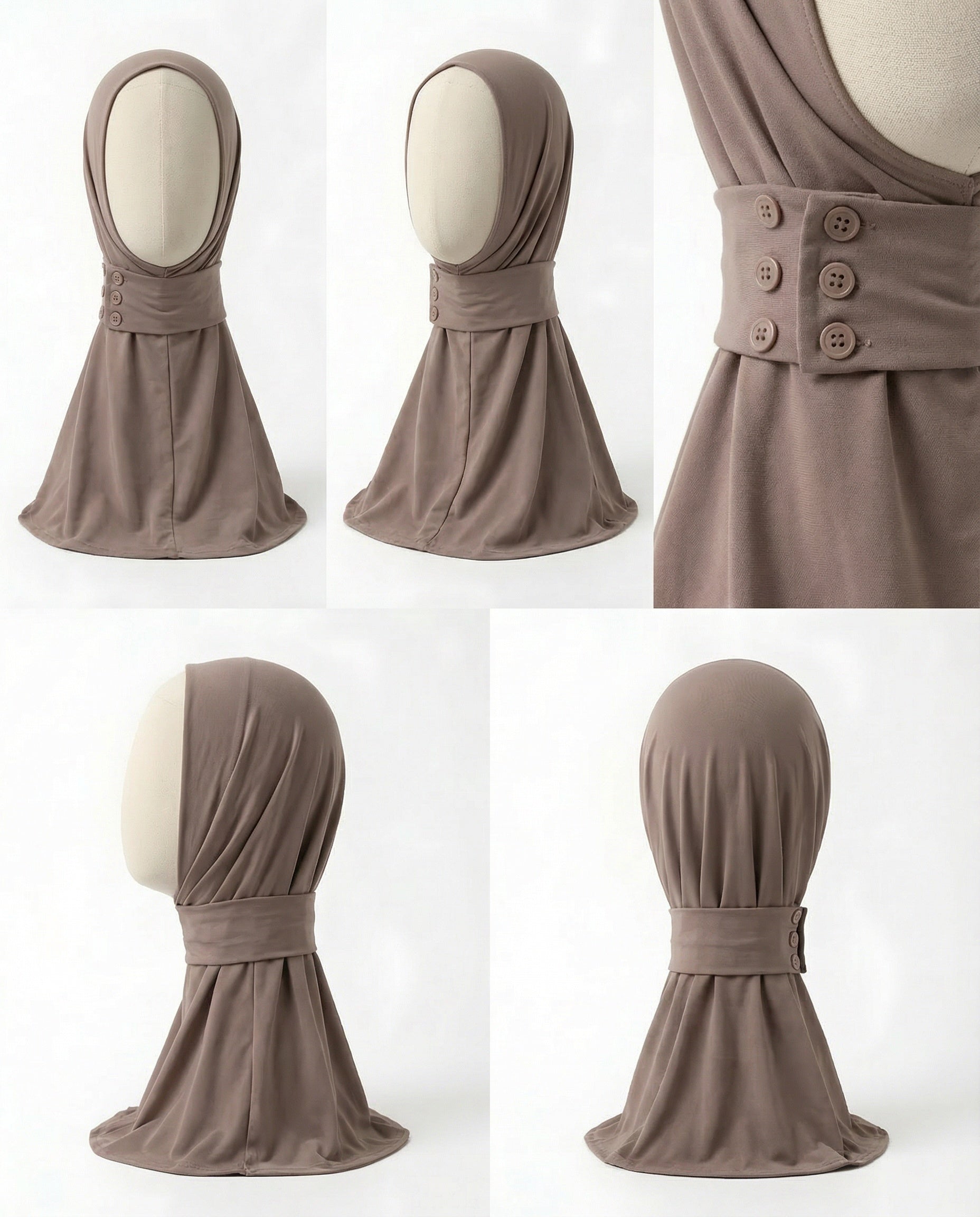 Hijab Cagoule Jersey Premium – Sport & Quotidien