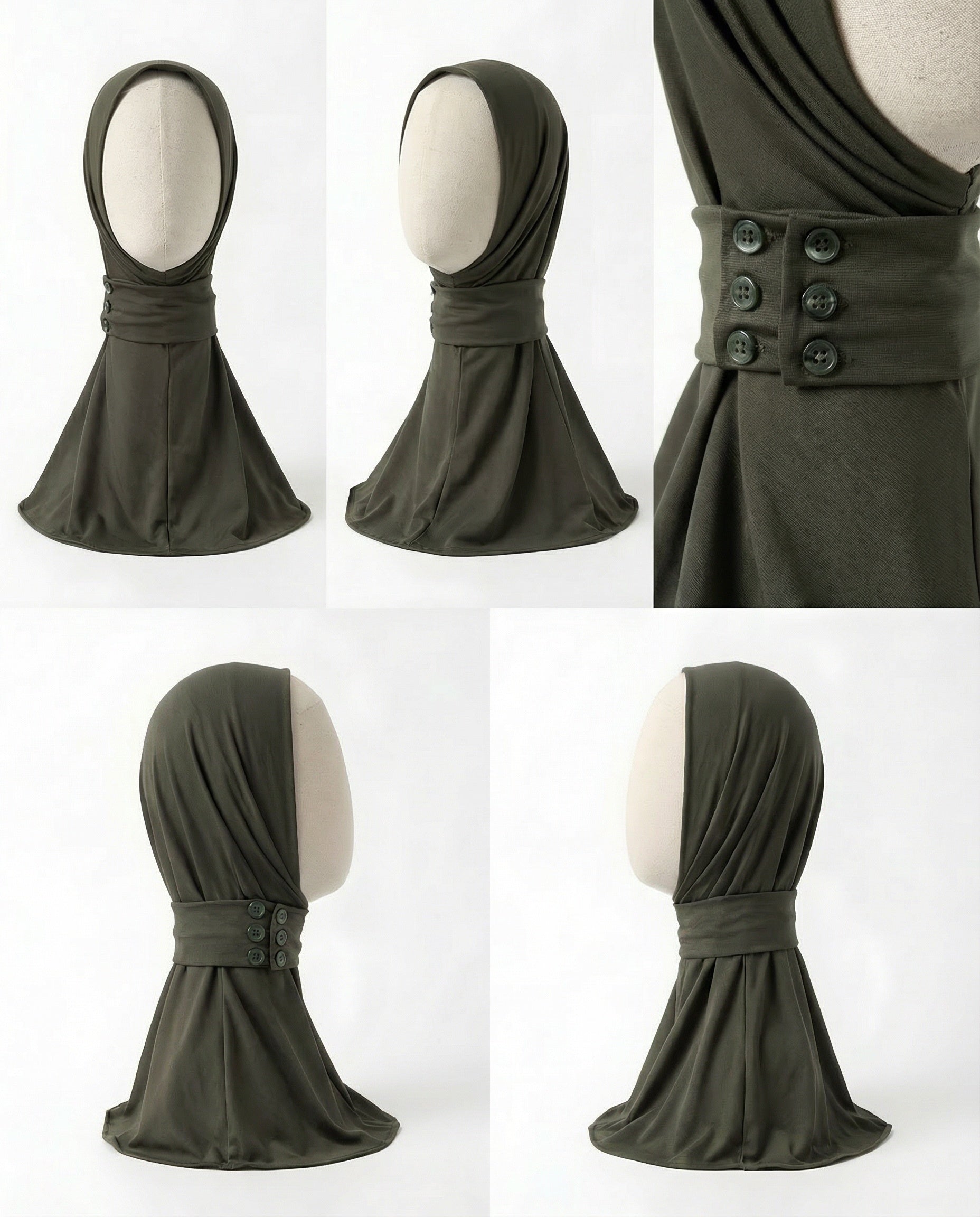 Hijab Cagoule Jersey Premium – Hijab Sport & Hijab Natation Ajustable