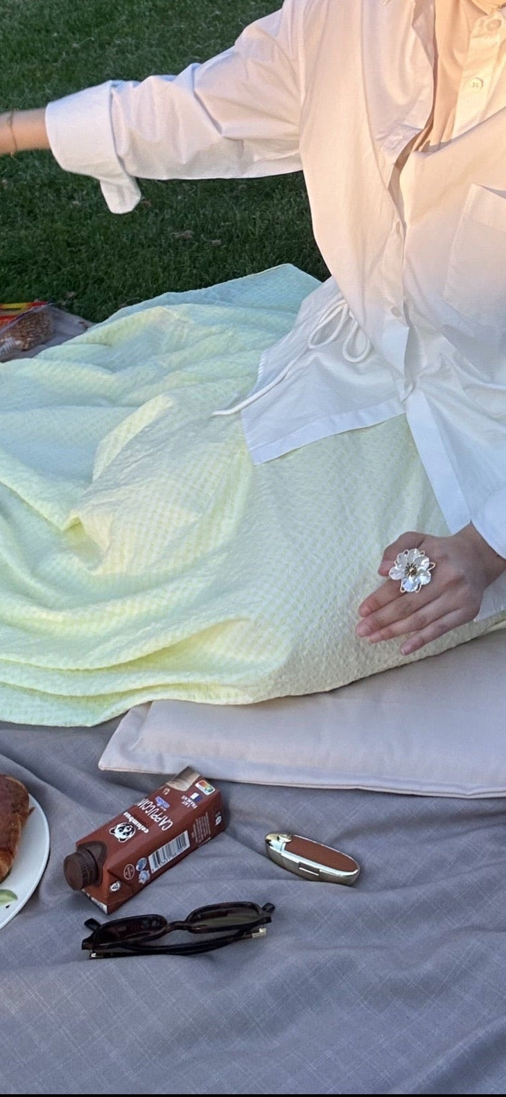 Jupe Vichy Jaune Femme La Pièce Tendance Chic & Vintage