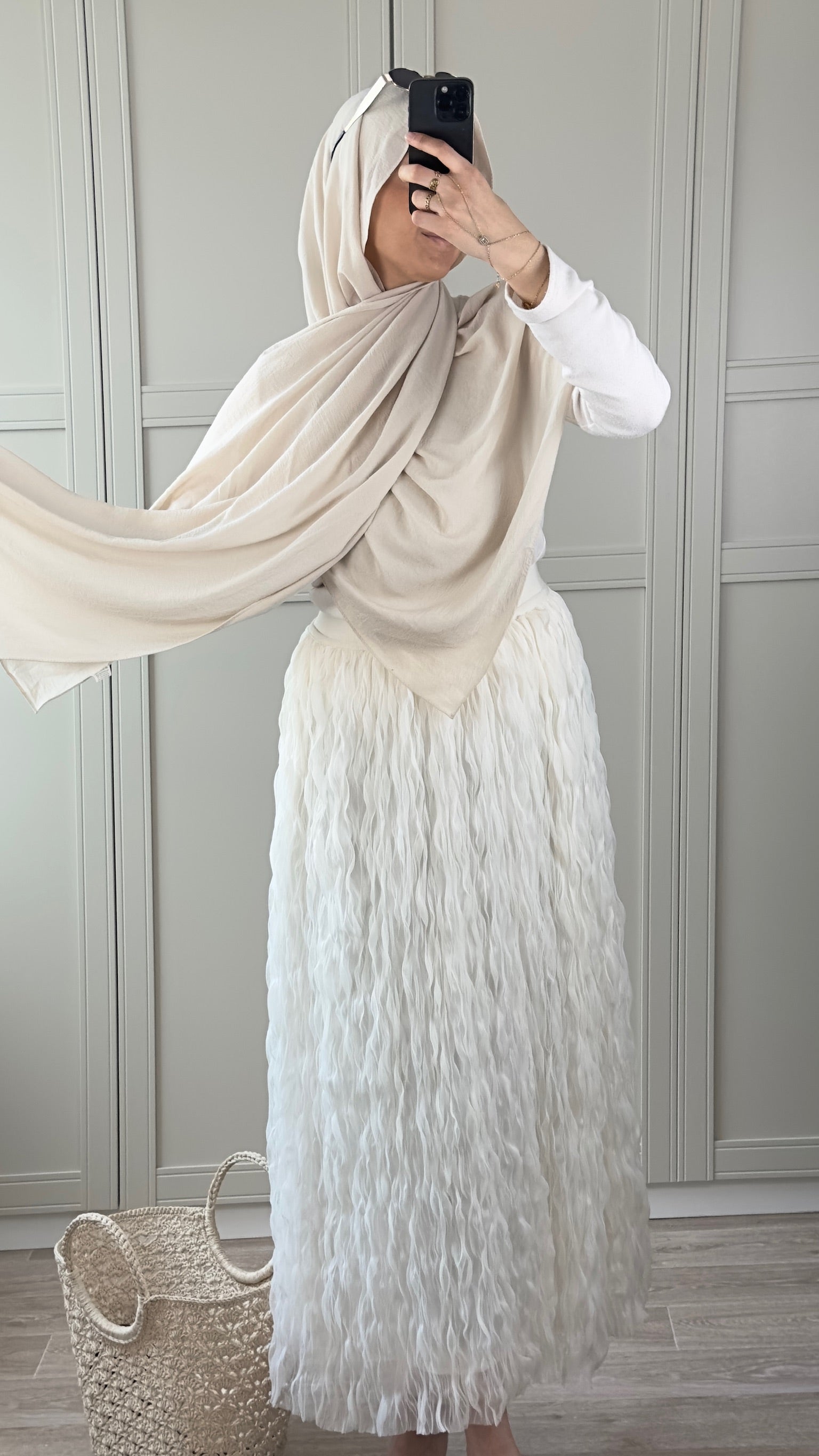 Jupe blanche