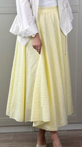Jupe Vichy Jaune Femme La Pièce Tendance Chic & Vintage
