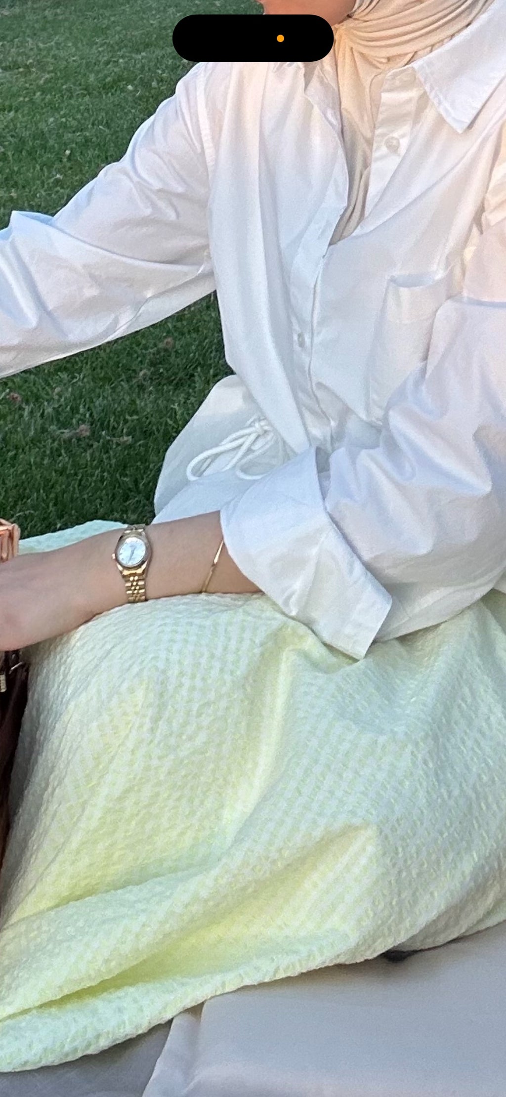 Jupe Vichy Jaune Femme La Pièce Tendance Chic & Vintage