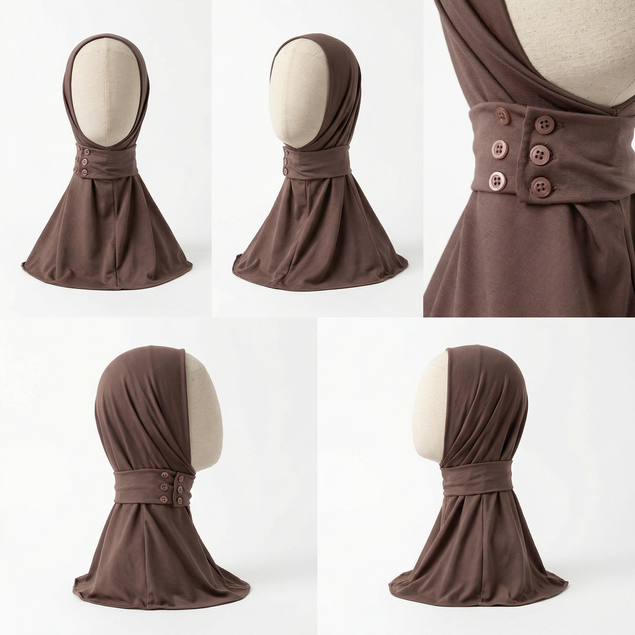 Hijab Cagoule Jersey Premium – Hijab Sport &amp; Hijab Natation Ajustable